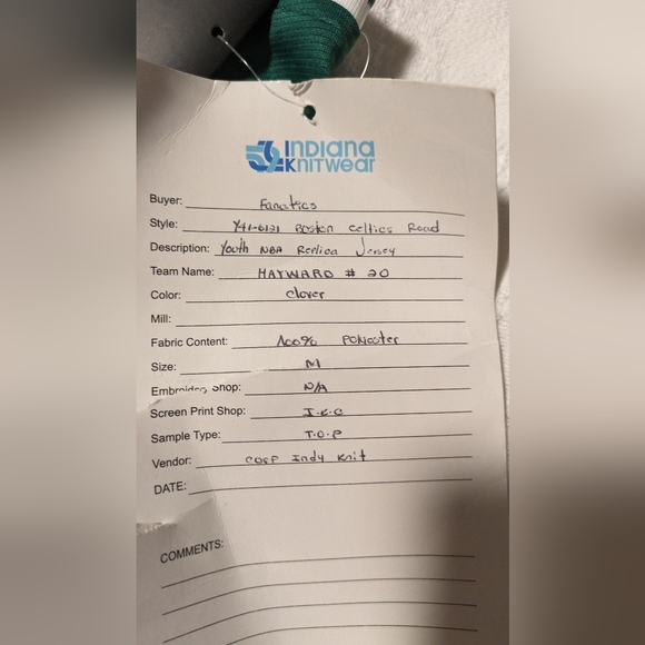 Boston Celtics Hayward Jersey - Picture 3 of 5